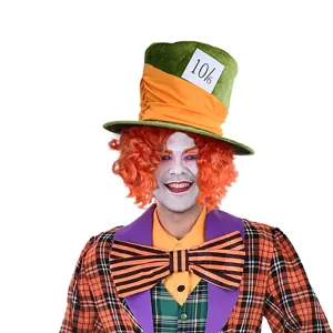 Soft Mad Hatter Hat - Green