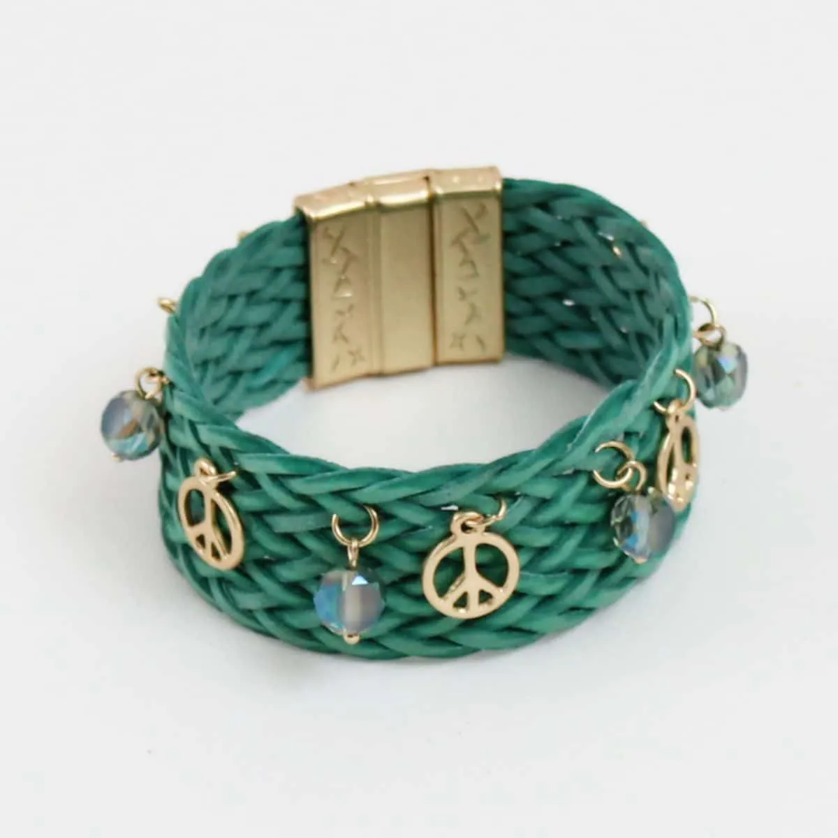 Turqoiuse Charm Bracelet by Sylca