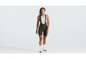 Women's Prime Bib Shorts - Dark Moss Green